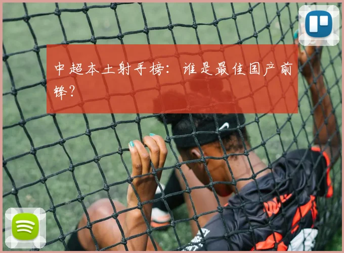中超本土射手榜：谁是最佳国产前锋？